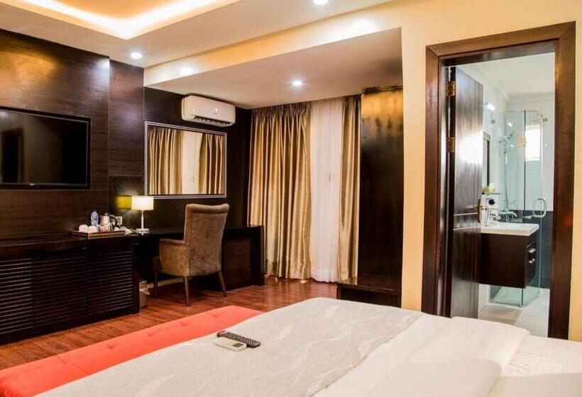 اتاق لوکس با تخت بزرگ, Bon Hotel Nest Ibadan