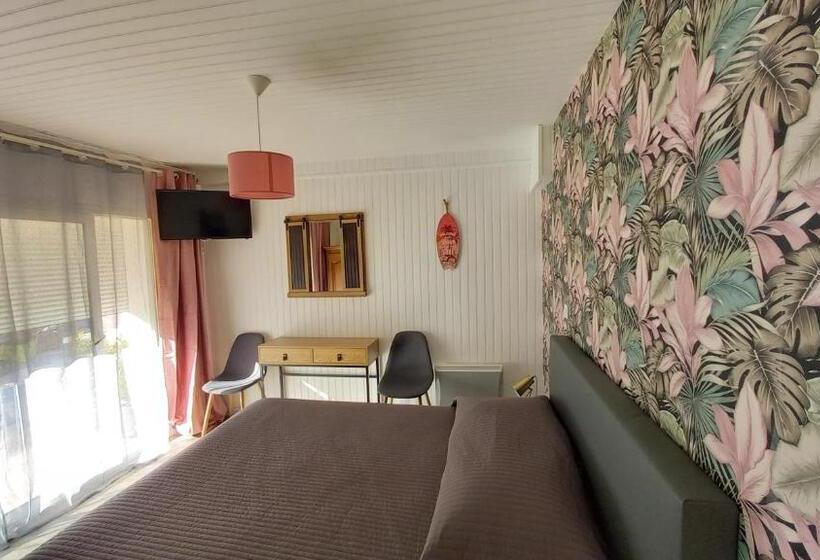 اتاق استاندارد با چشم‌انداز کوهستان, Villa Goxoki Avec Piscine Saint Jean Pied De Port