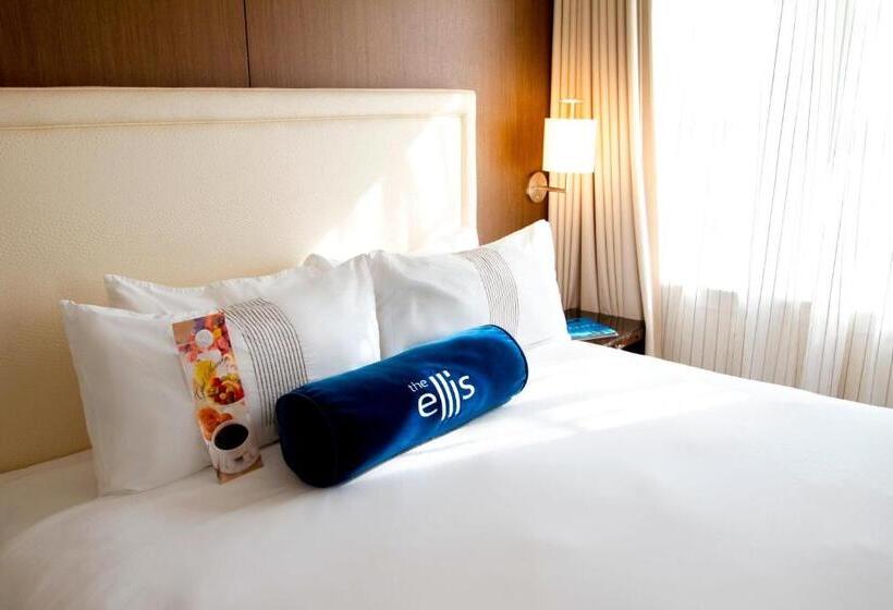Quarto Deluxe Cama King, Ellis Hotel, Atlanta, A Tribute Portfolio