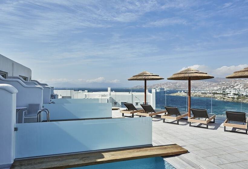Люкс с Бассейном, Grand Beach Mykonos