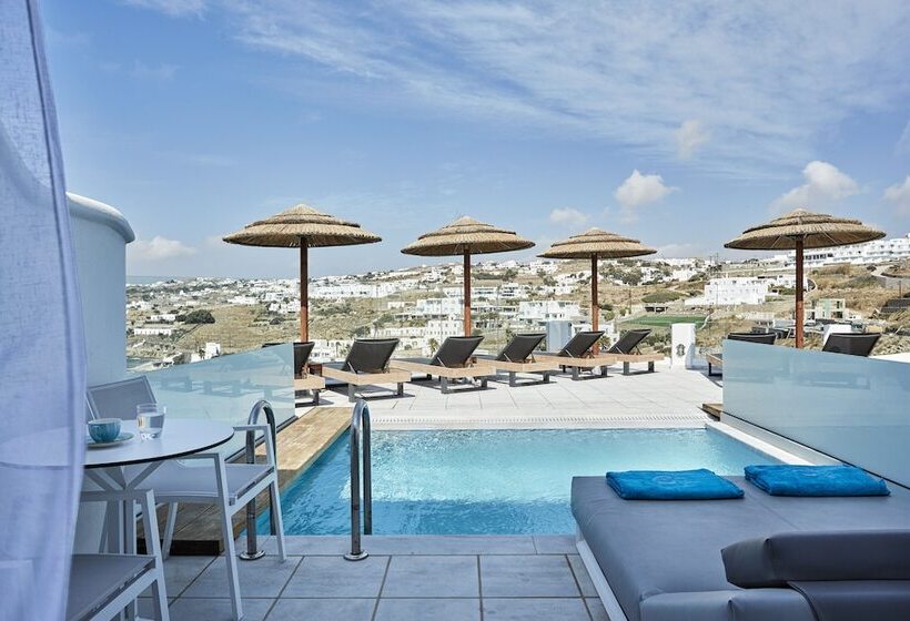 Люкс с Бассейном, Grand Beach Mykonos