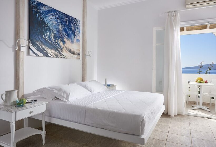 Quarto standard vista mar com balcao, Santa Maria Village Resort & Spa