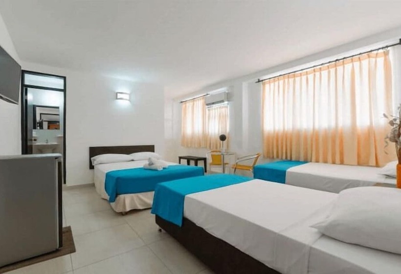 Quarto Triplo Estandar, Verde Mar