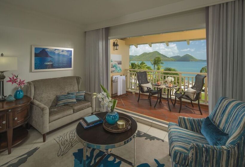 1 Bedroom Penthouse Apartment, Sandals Grande St. Lucian Spa And Beach All Inclusive Resort   Couples Only