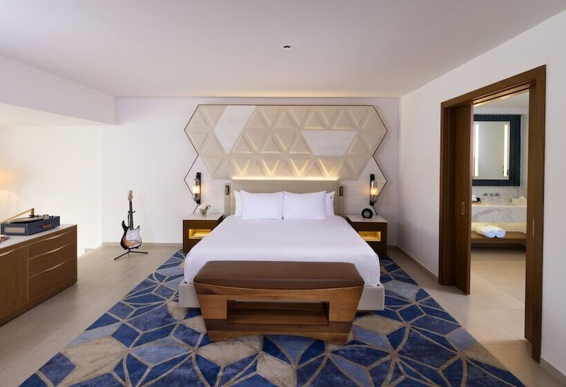 キングサイズベッドのスイートルーム, Hard Rock Hotel & Casino Punta Cana   All Inclusive