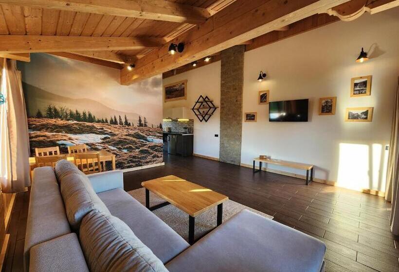 آپارتمان 1 خوابه با بالکن, Apartments Chalet Girska Hatyna