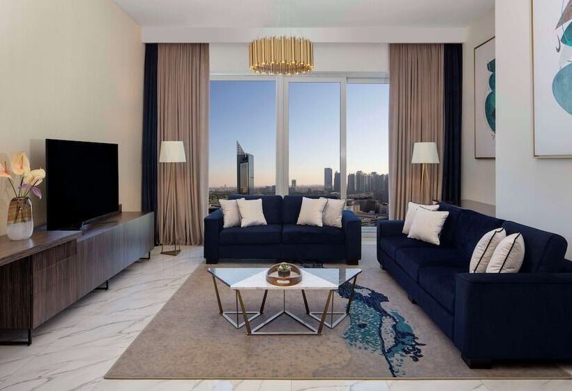 Апартаменты Superior 2 Спальни, Avani Plus Palm View Dubai Hotel & Suites