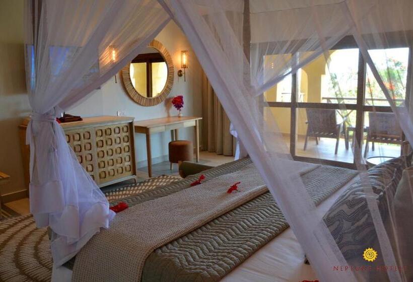디럭스 룸 바다 전망, Neptune Pwani Beach Resort & Spa Zanzibar  All Inclusive
