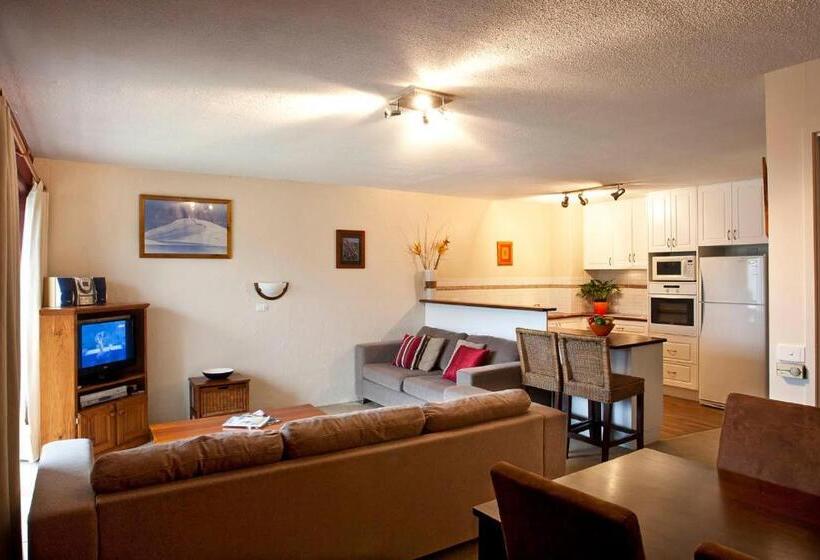 침실 2개 디럭스 아파트, Alpine View Apartments