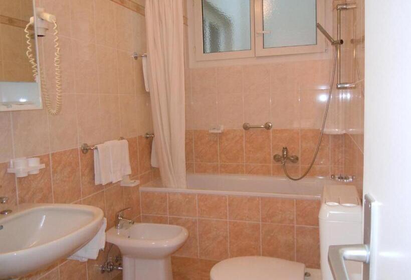 اتاق استاندارد با چشم‌انداز دریاچه, Swiss Lodge Nassa Garni