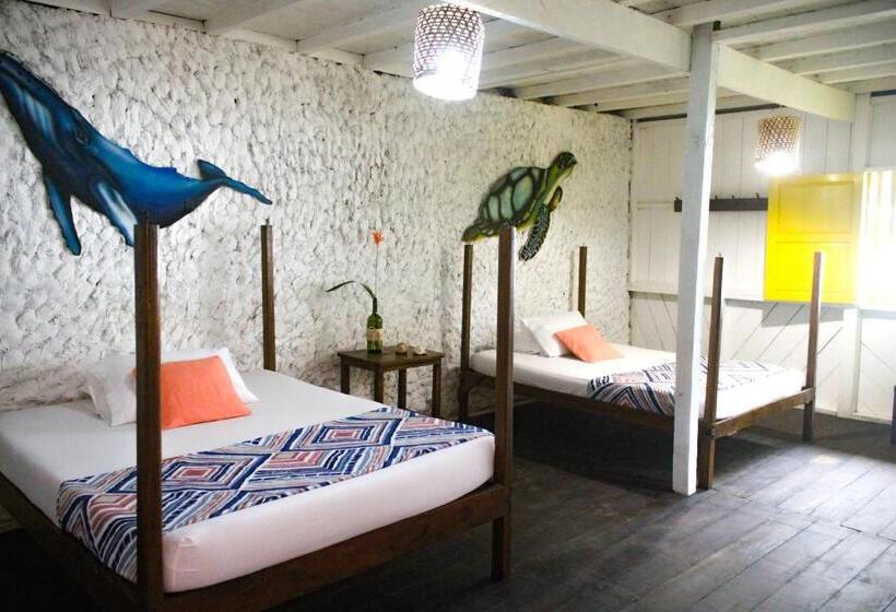 Quarto Quádruplo Estandar, Refugio Mr Jerry Eco Hostal