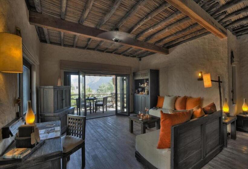 ２ベッドルームのデュプレックスヴィラ, Six Senses Zighy Bay