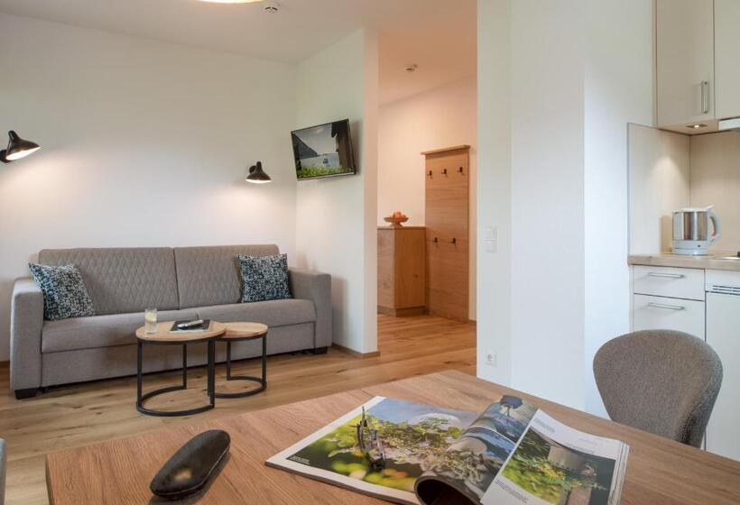 Апартаменты 1 Спальня, Ferienhof Neusacher Moser