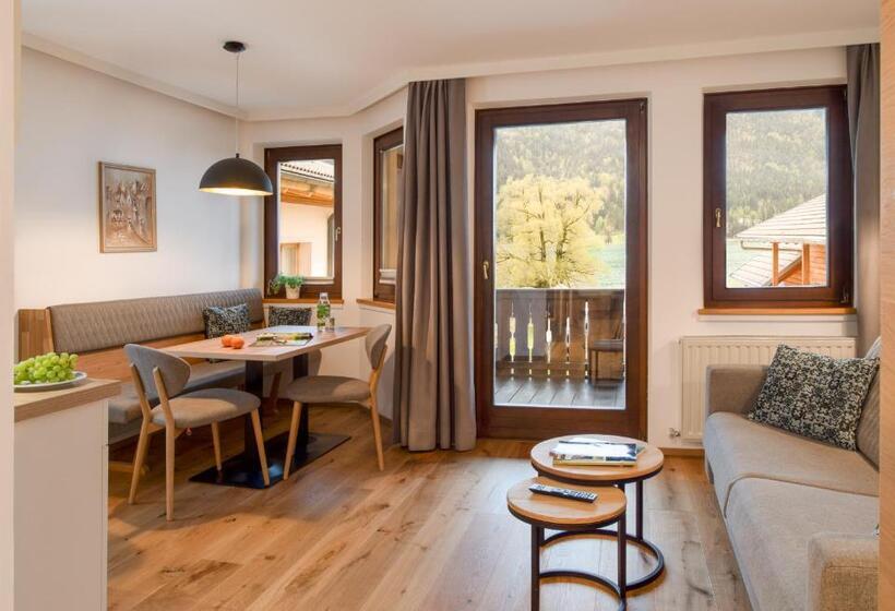 Апартаменты 1 Спальня, Ferienhof Neusacher Moser