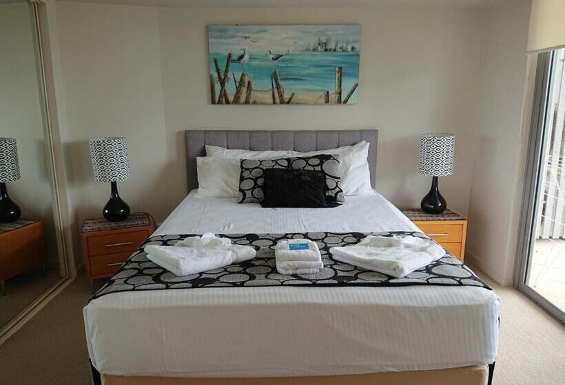 침실 1개 바다 전망 아파트, Scarborough Beach Resort Brisbane
