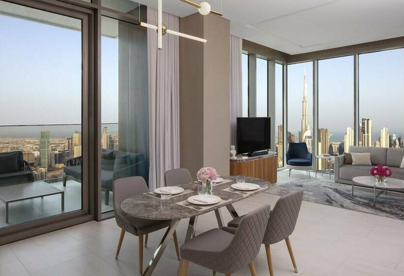 Апартаменты 1 Спальня с Балконом, Sls Dubai Hotel & Residences