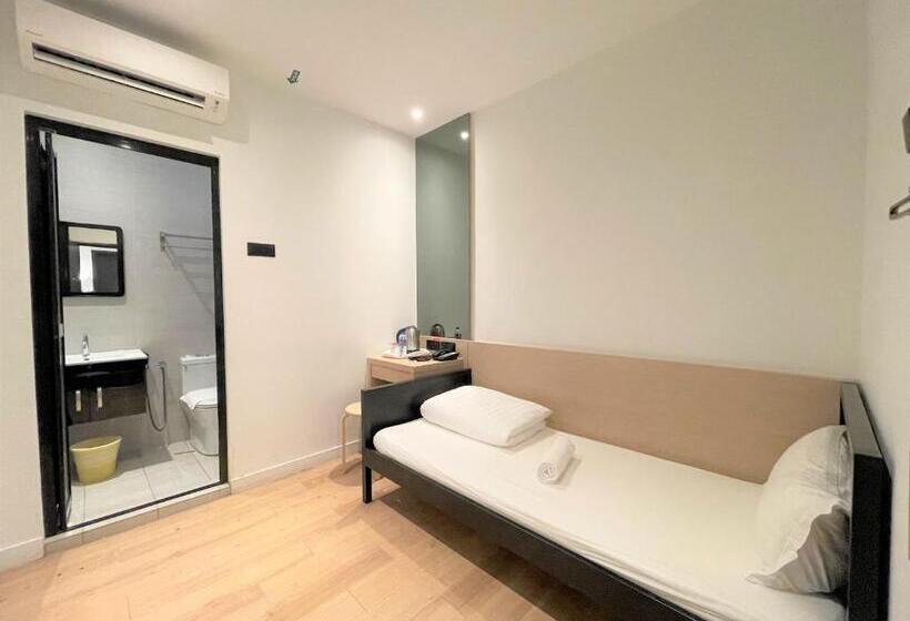 Habitación Estàndard Individual, Victoria Station Hotel Melaka