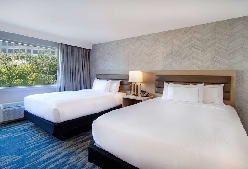 스탠다드 룸 더블 침대 2개, Doubletree By Hilton Lax El Segundo