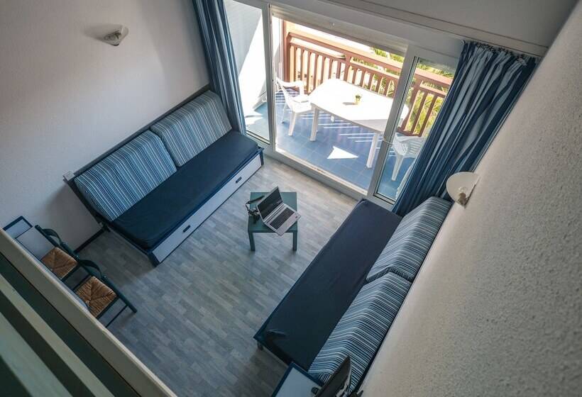 آپارتمان دوبلکس 1 خوابه, Résidence Mer & Golf Le Boucanier Port D Albret