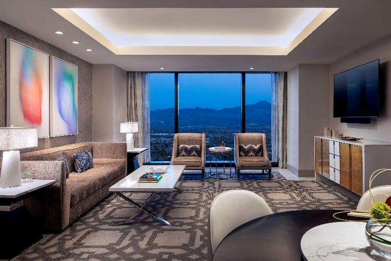 스위트 킹사이즈 침대, Crockfords Las Vegas, Lxr Hotels & Resorts At Resorts World