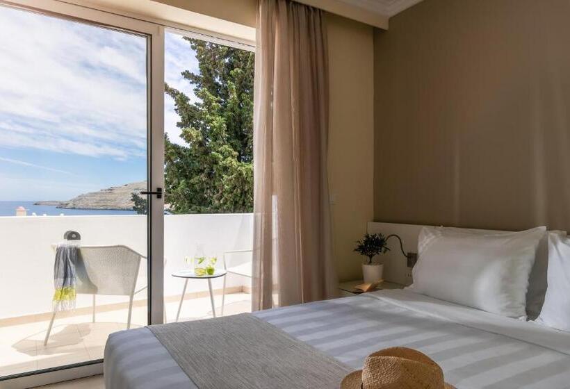 Habitació Deluxe Vista Mar, Lindos Village Resort & Spa Adults Only