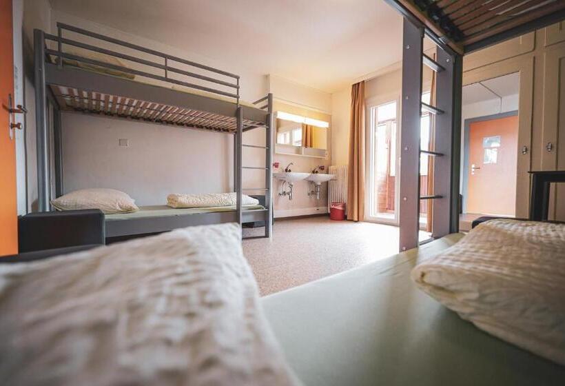 اتاق استاندارد چهارنفره با سرویس بهداشتی مشترک, Arosa Mountain Lodge
