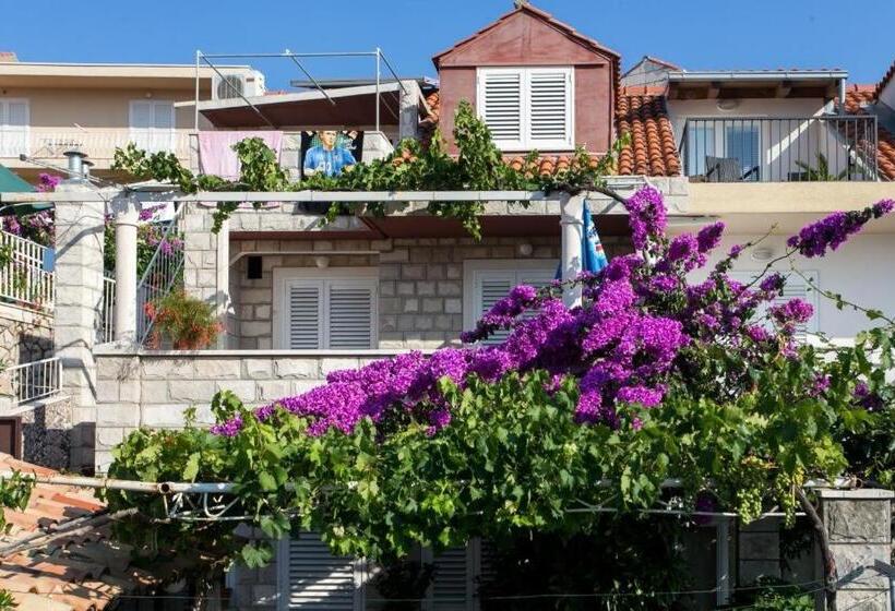 اتاق استاندارد با بالکن و چشم‌انداز دریا, Guest House Misita