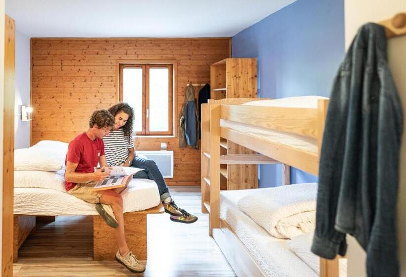 اتاق استاندارد چهار تخته, Auberge De Jeunesse Hi La Clusaz