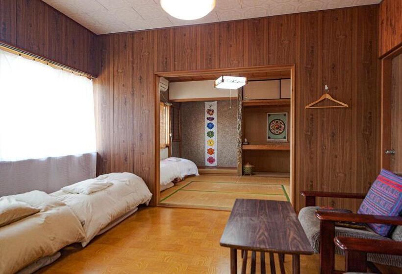 Quarto Familiar Banheiro Compartilhado, ゲストハウス メグルヤ 中山道柏原宿