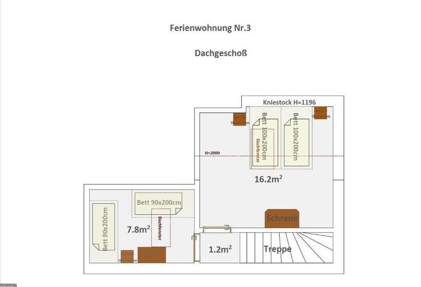 带2个卧室的公寓, Schellenberger Hof