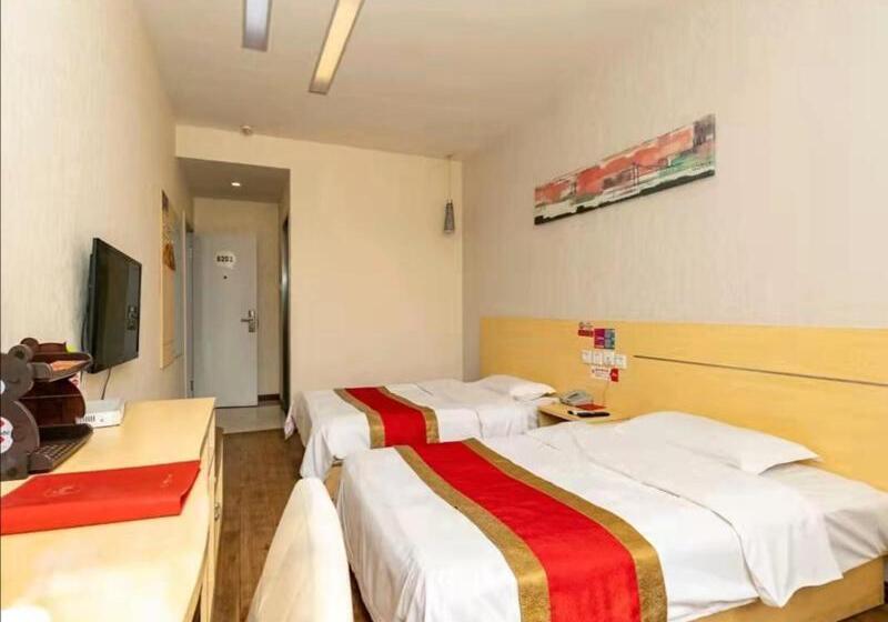 Номер Superior, Thank Inn Chain Hotel Shandong Rizhao Lanshan District Guanhai Road Yinzuo