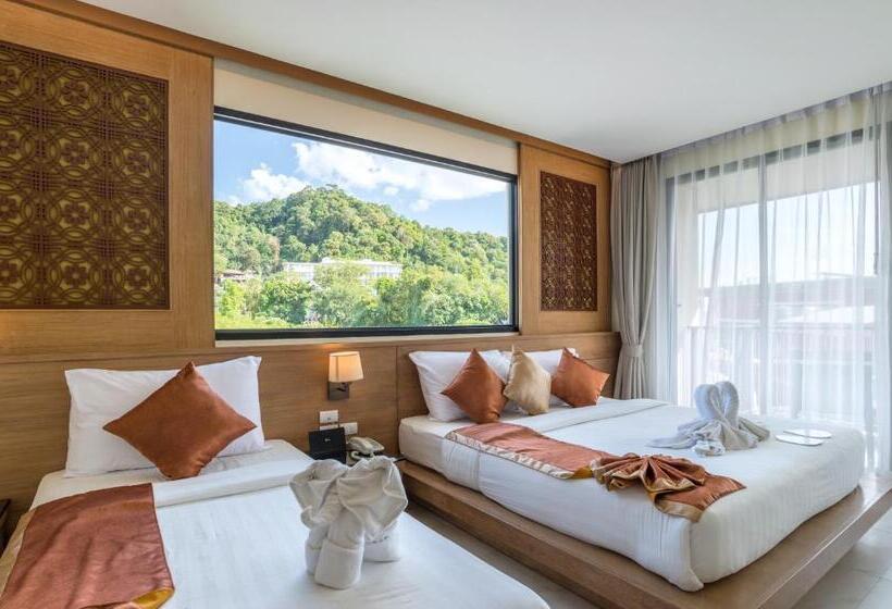 اتاق استاندارد سه تخته با چشم‌انداز استخر, Ananta Burin Resort   Sha Extra Plus