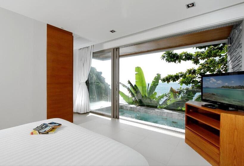 침실 1개 바다 전망 아파트, Cape Sienna Phuket Gourmet Hotel & Villas   Sha Extra Plus