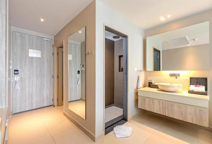 디럭스 룸 바다 전망, Cape Sienna Phuket Gourmet Hotel & Villas   Sha Extra Plus