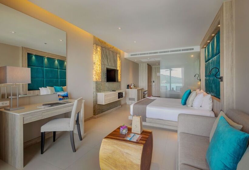스탠다드 스튜디오 바다 전망, Cape Sienna Phuket Gourmet Hotel & Villas   Sha Extra Plus