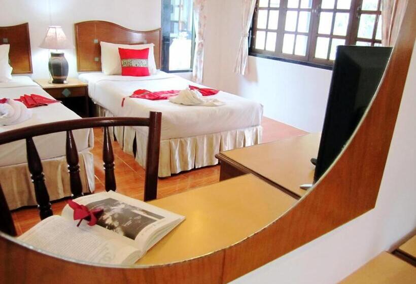 ガーデンビューデラックスルーム, Lanta Il Mare Beach Resort