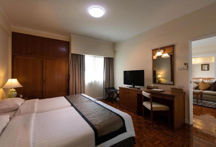 Apartamento 2 Dormitórios, Kantary House Hotel, Bangkok