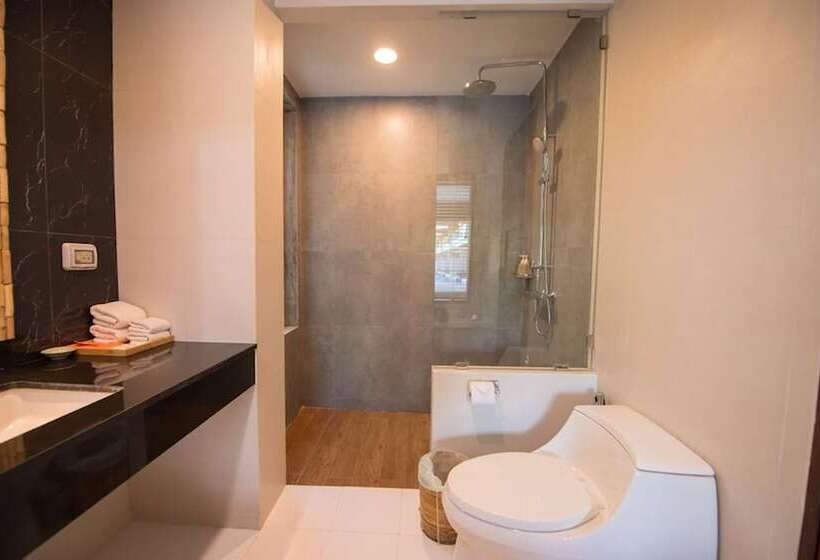 디럭스 룸, Tup Kaek Sunset Beach Resort Sha Plus