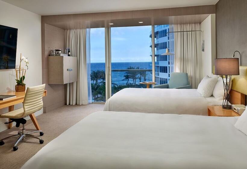 ２ダブルベッドのスタンダードルーム, Beach Club At The Boca Raton