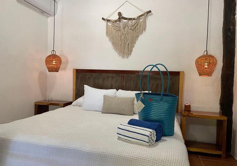 Junior Suite Kingsize Bett, Las Nubes De Holbox