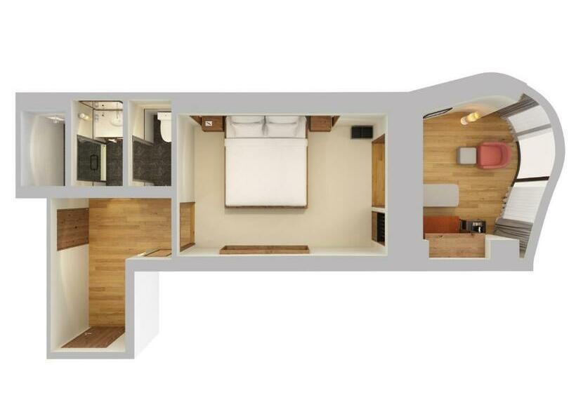 Quarto Estandar Cama King, Pendry Manhattan West