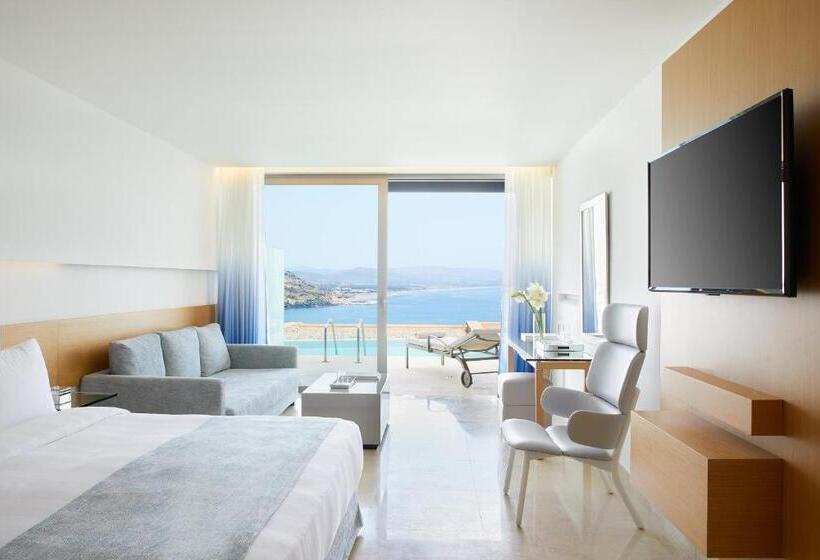 سوییت جونیور با چشم‌انداز دریا, Lindos Blu Luxury Hotel Adults Only