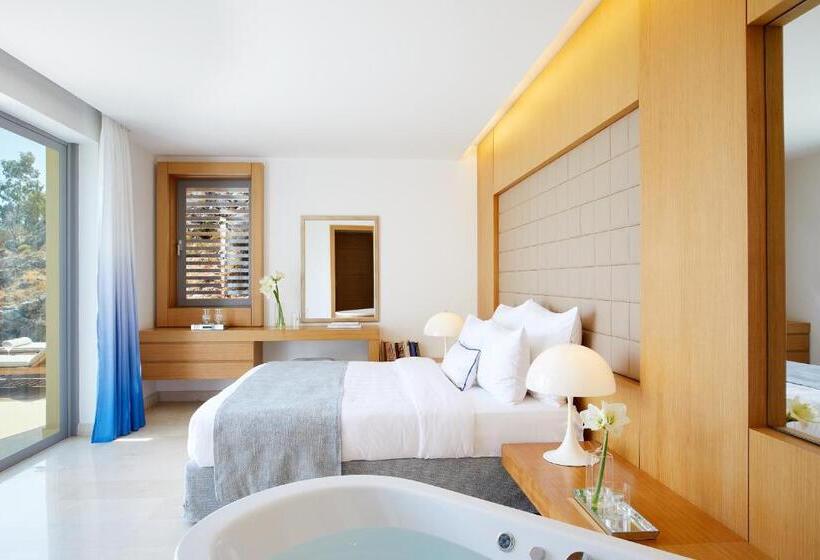 ویلای 1 خوابه با چشم‌انداز دریا, Lindos Blu Luxury Hotel Adults Only