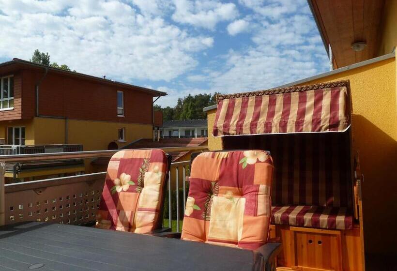 Апартаменты 1 Спальня с Балконом, Zempin Ostseepark We 32 Insel Used