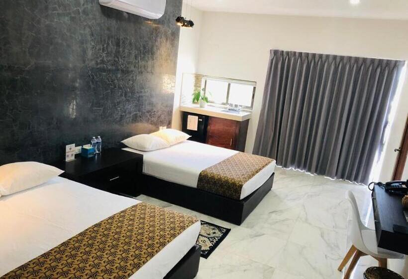 Quarto Estandar 2 Camas Casal, Ko Ox Wenne