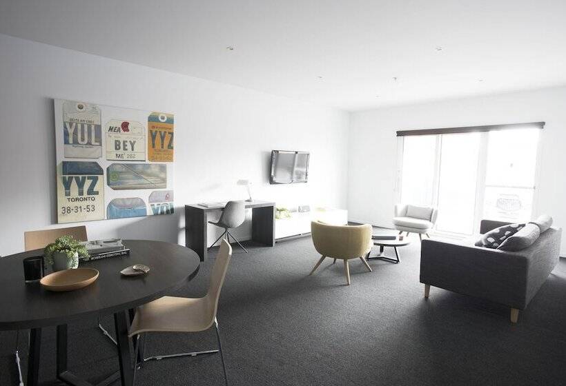 带2个卧室的公寓, Tyrian Serviced Apartments Fitzroy