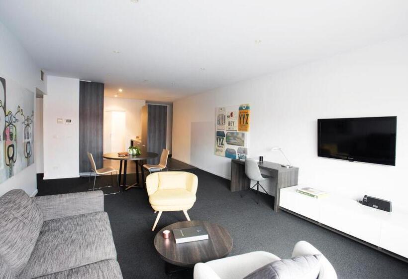 带2个卧室的公寓, Tyrian Serviced Apartments Fitzroy