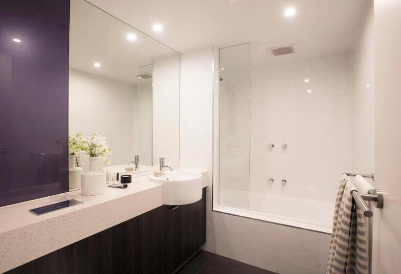 带1个卧室的豪华公寓, Tyrian Serviced Apartments Fitzroy