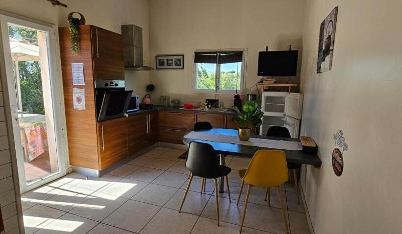Апартаменты 1 Спальня с Видом, Villa Monplaisir Zen