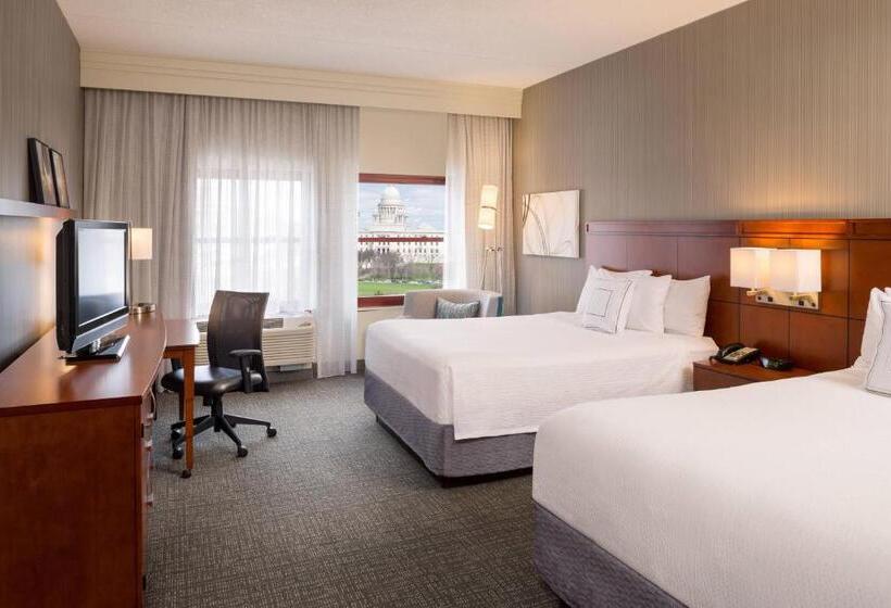 Номер Стандарт 2 Двуспальные Кровати, Courtyard Providence Downtown